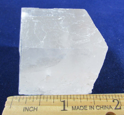 Natural Unpolished Optical Calcite, Ice Calcite from Brazil