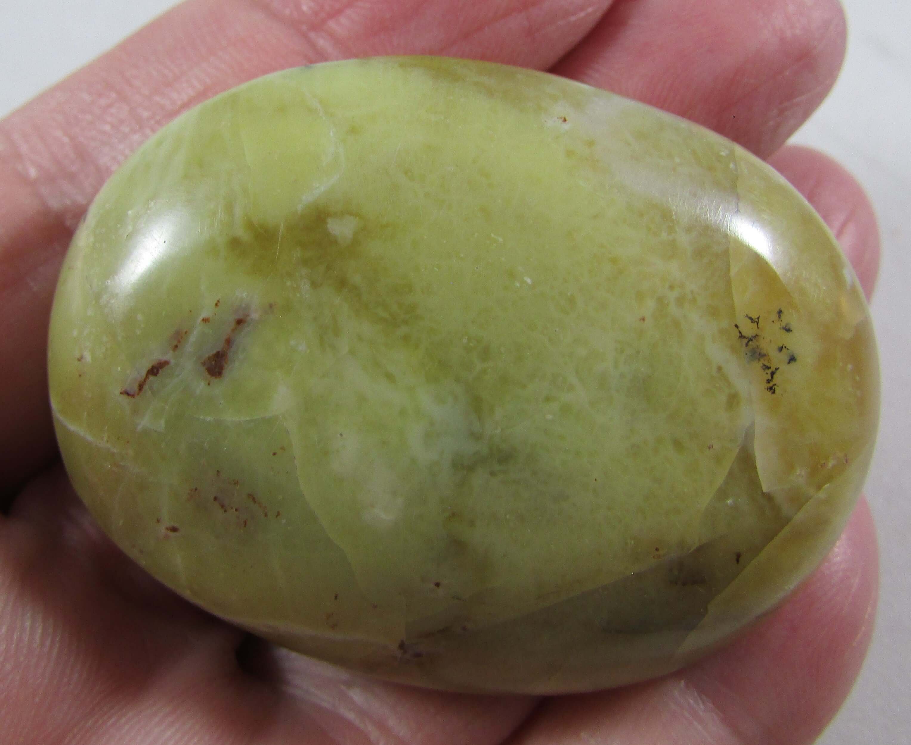 Green Opal Palmstone – Harmony, Heart Healing & Abundance Awakening