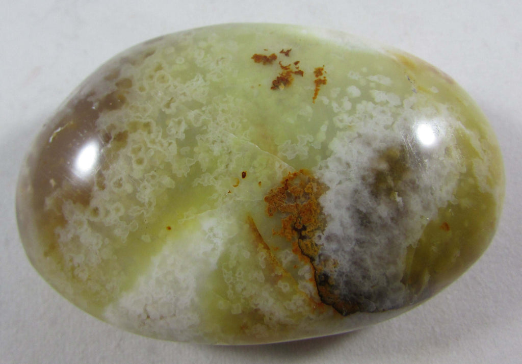 Green Opal Palmstone – Harmony, Heart Healing & Abundance Awakening