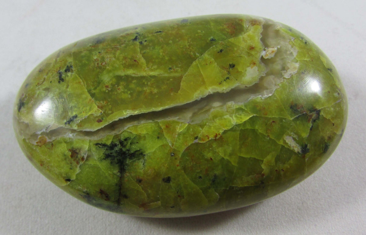 Green Opal Palmstone – Harmony, Heart Healing & Abundance Awakening