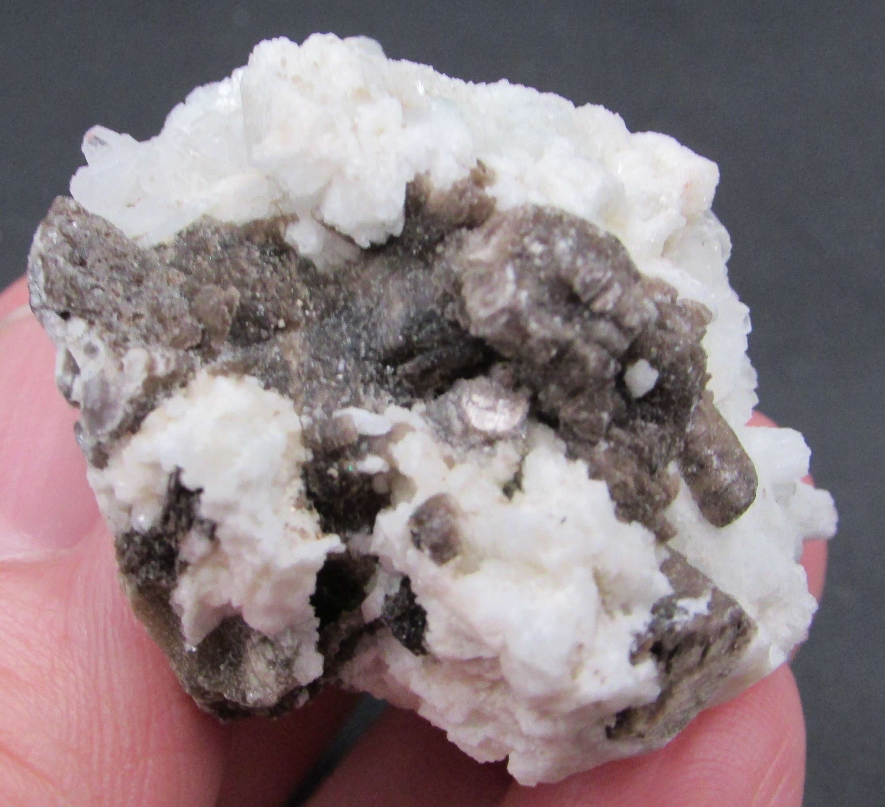 Black Tourmaline & Mica in Quartz Matrix – Protection, Inner Wisdom & Journeying Within