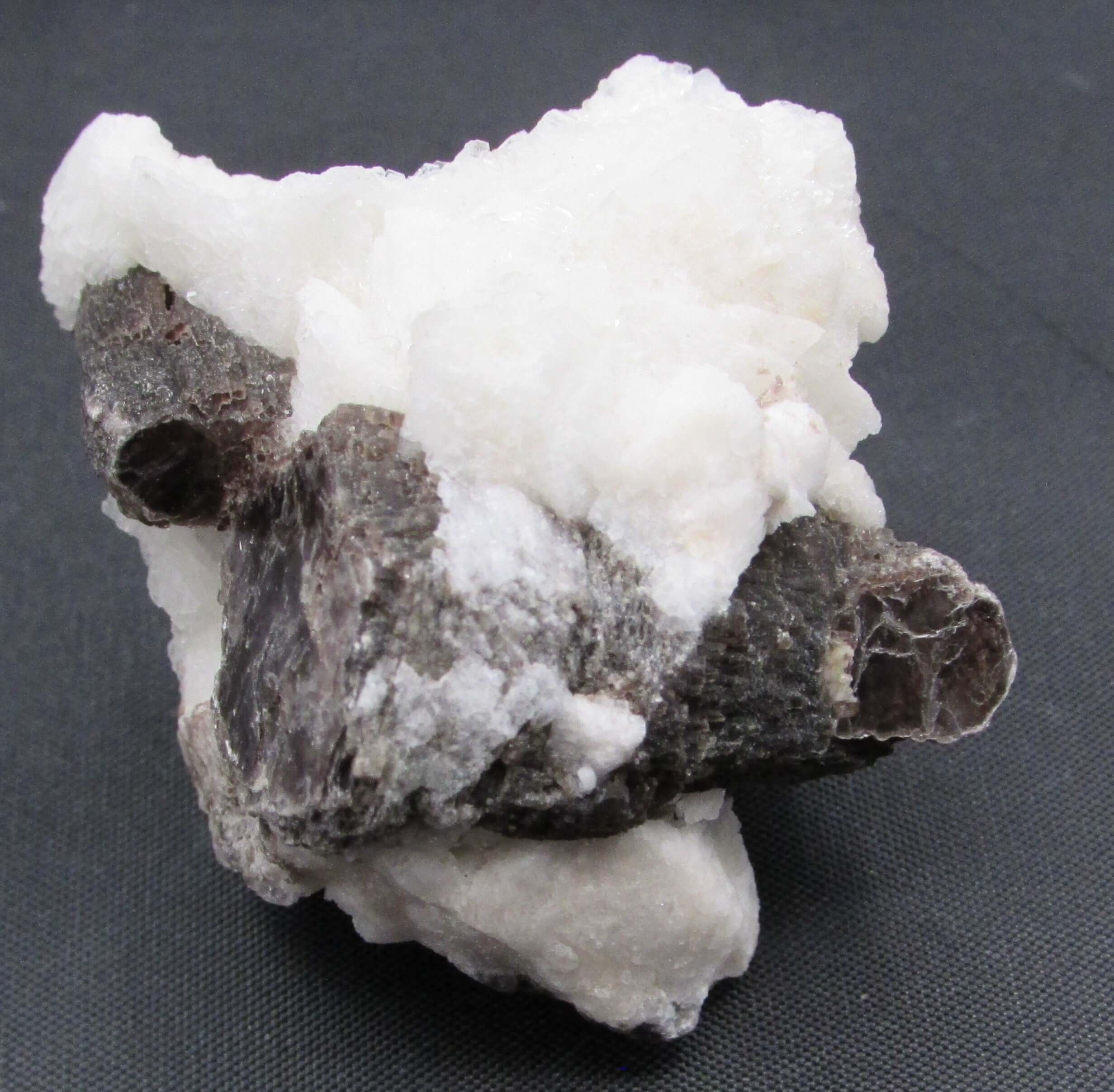 Black Tourmaline & Mica in Quartz Matrix – Protection, Inner Wisdom & Journeying Within