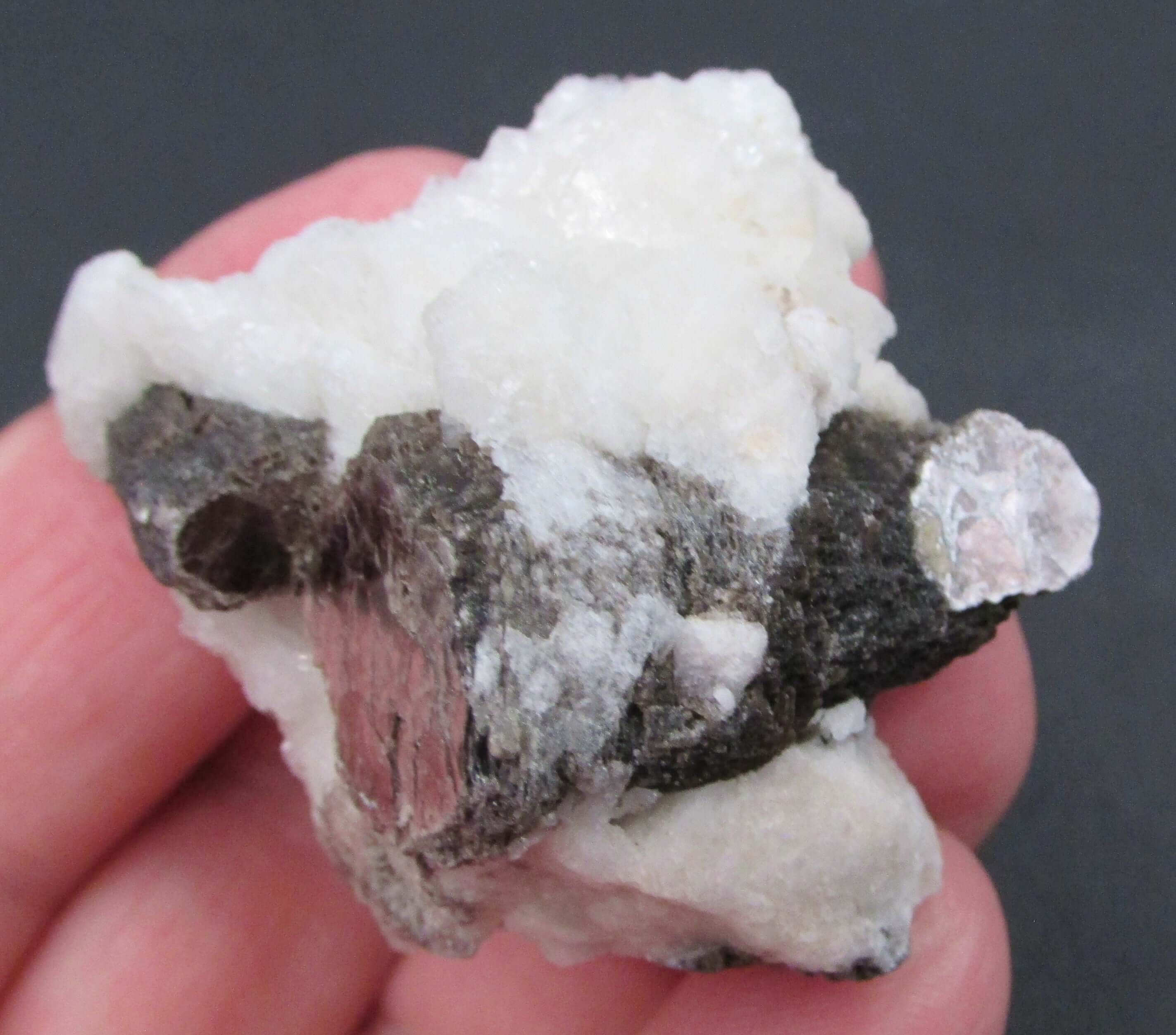 Black Tourmaline & Mica in Quartz Matrix – Protection, Inner Wisdom & Journeying Within
