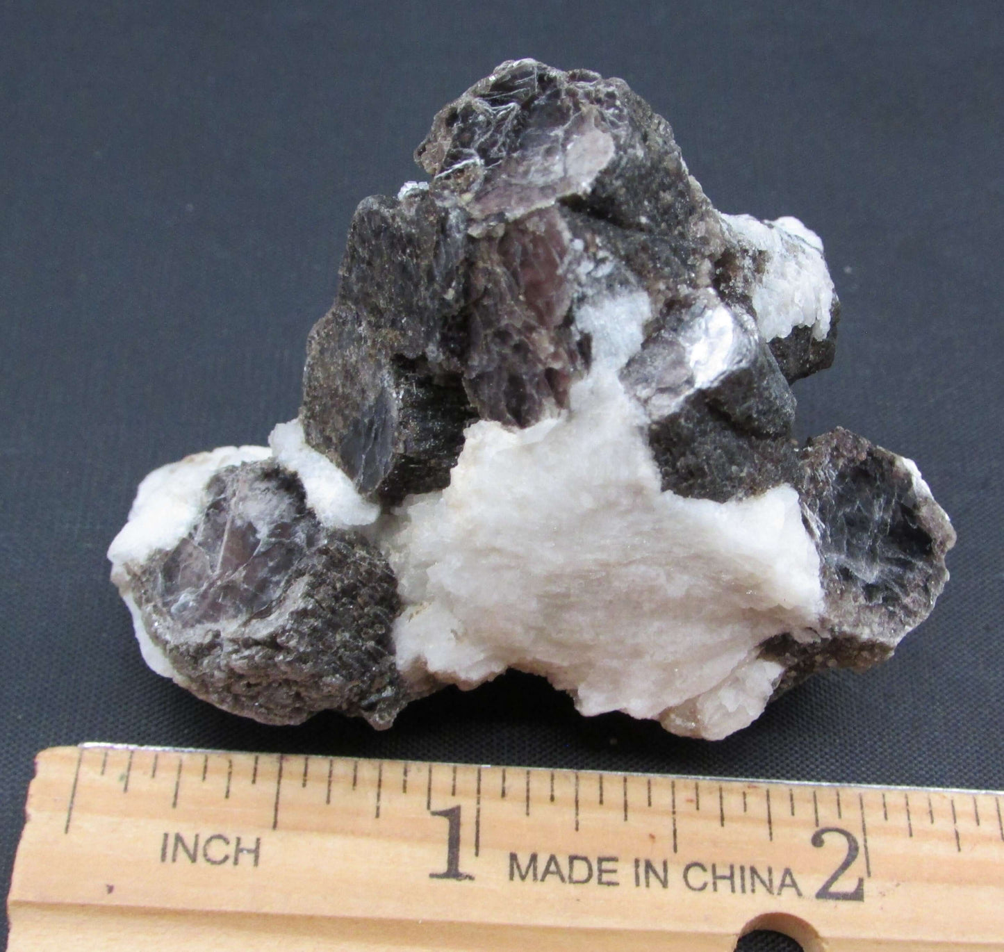 Black Tourmaline Mica Crystal (BLM9)