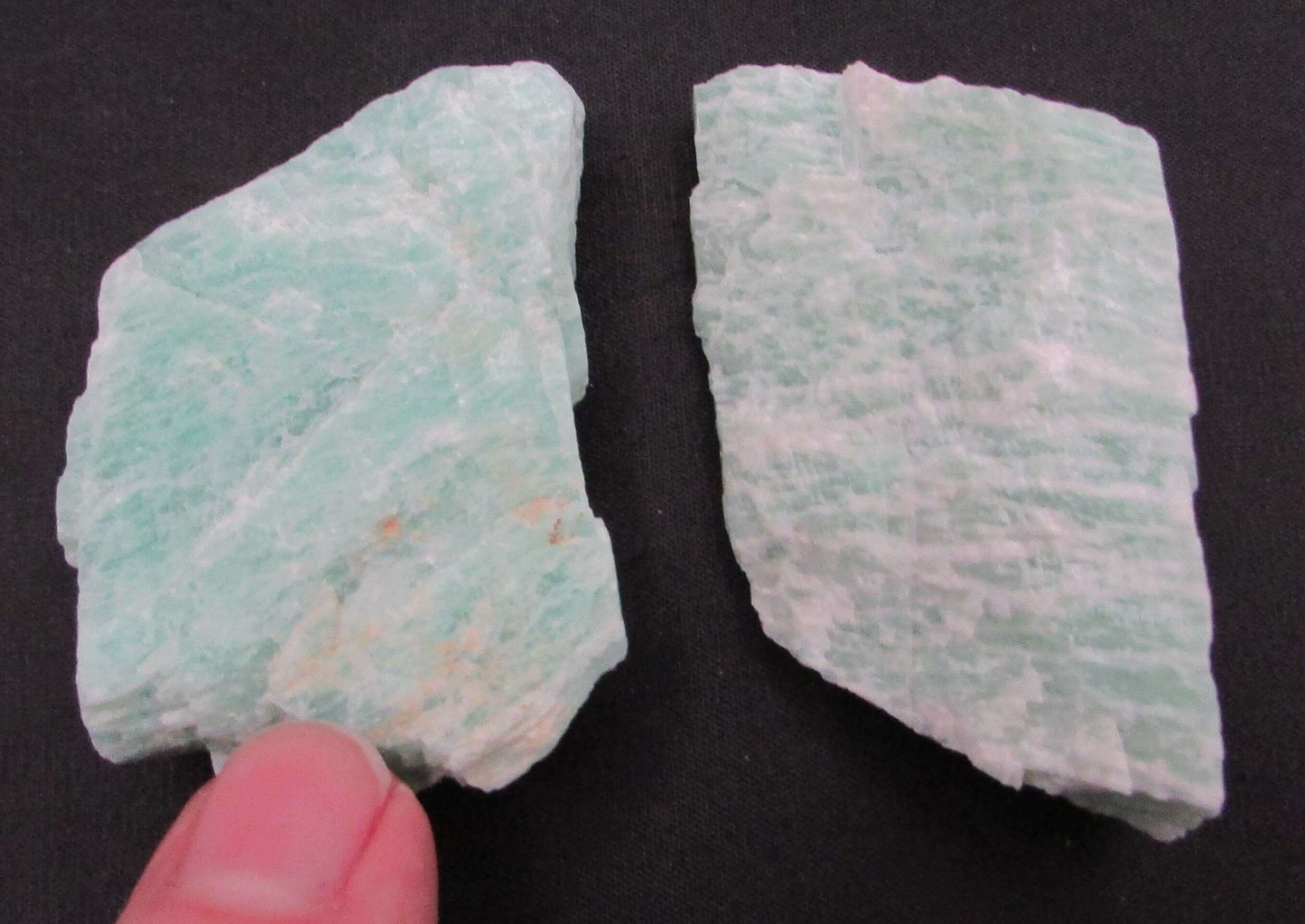 Amazonite Palmstone Set (ALC210)