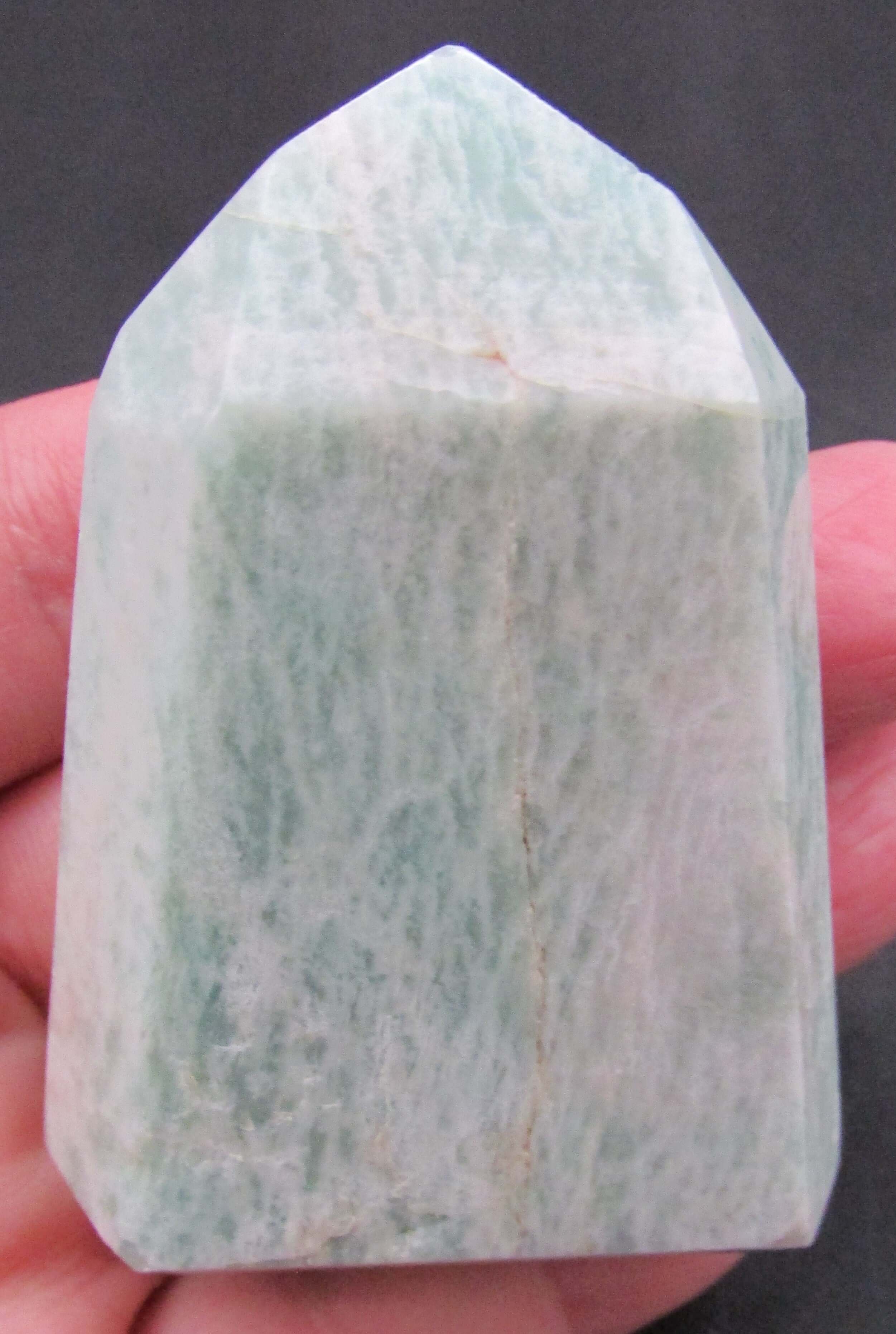 Amazonite Obelisk – Truth, Courage & Life‑Path Alignment | Energy‑Clearing Power Wand