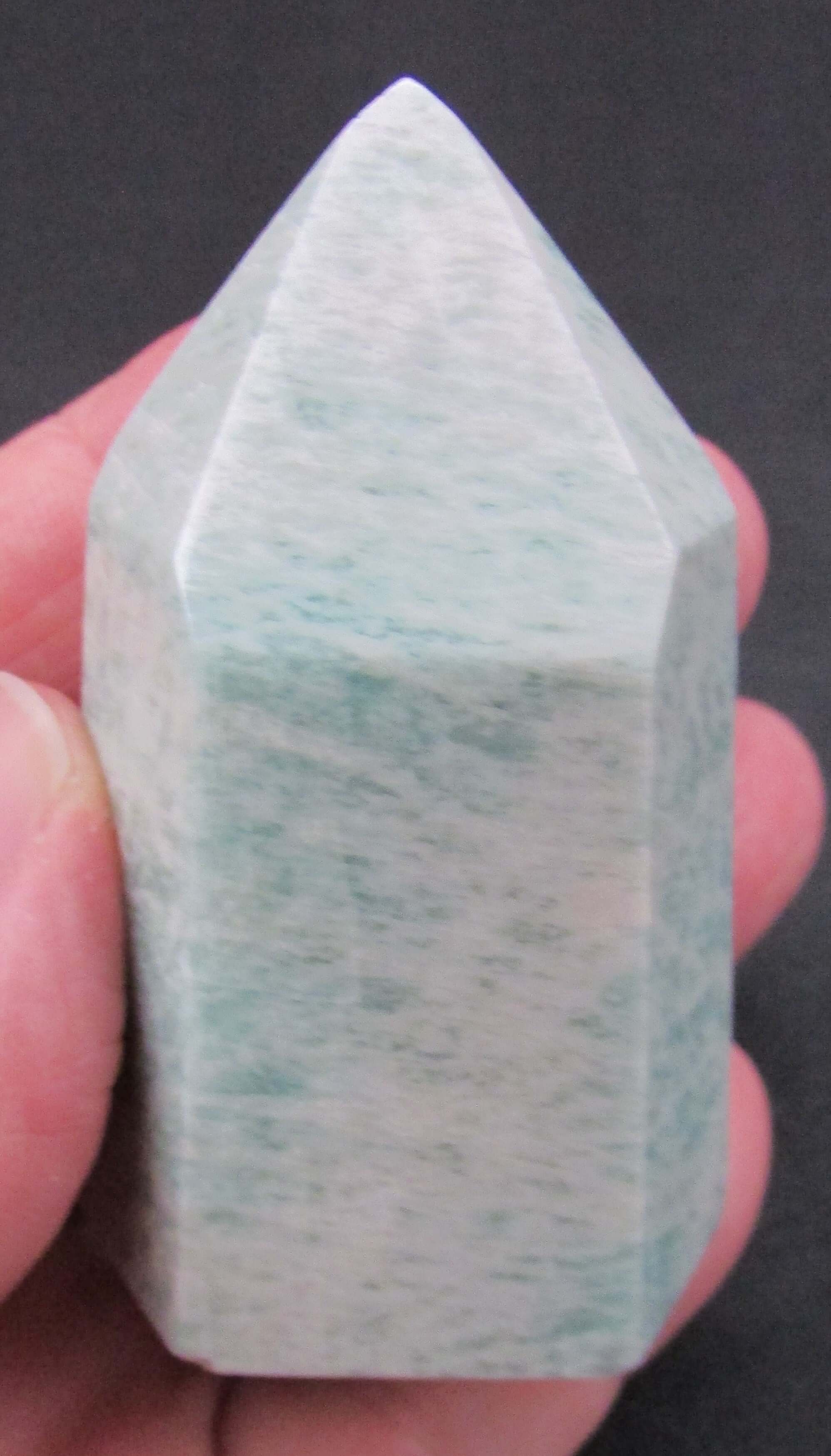 Amazonite Obelisk – Truth, Courage & Life‑Path Alignment | Energy‑Clearing Power Wand