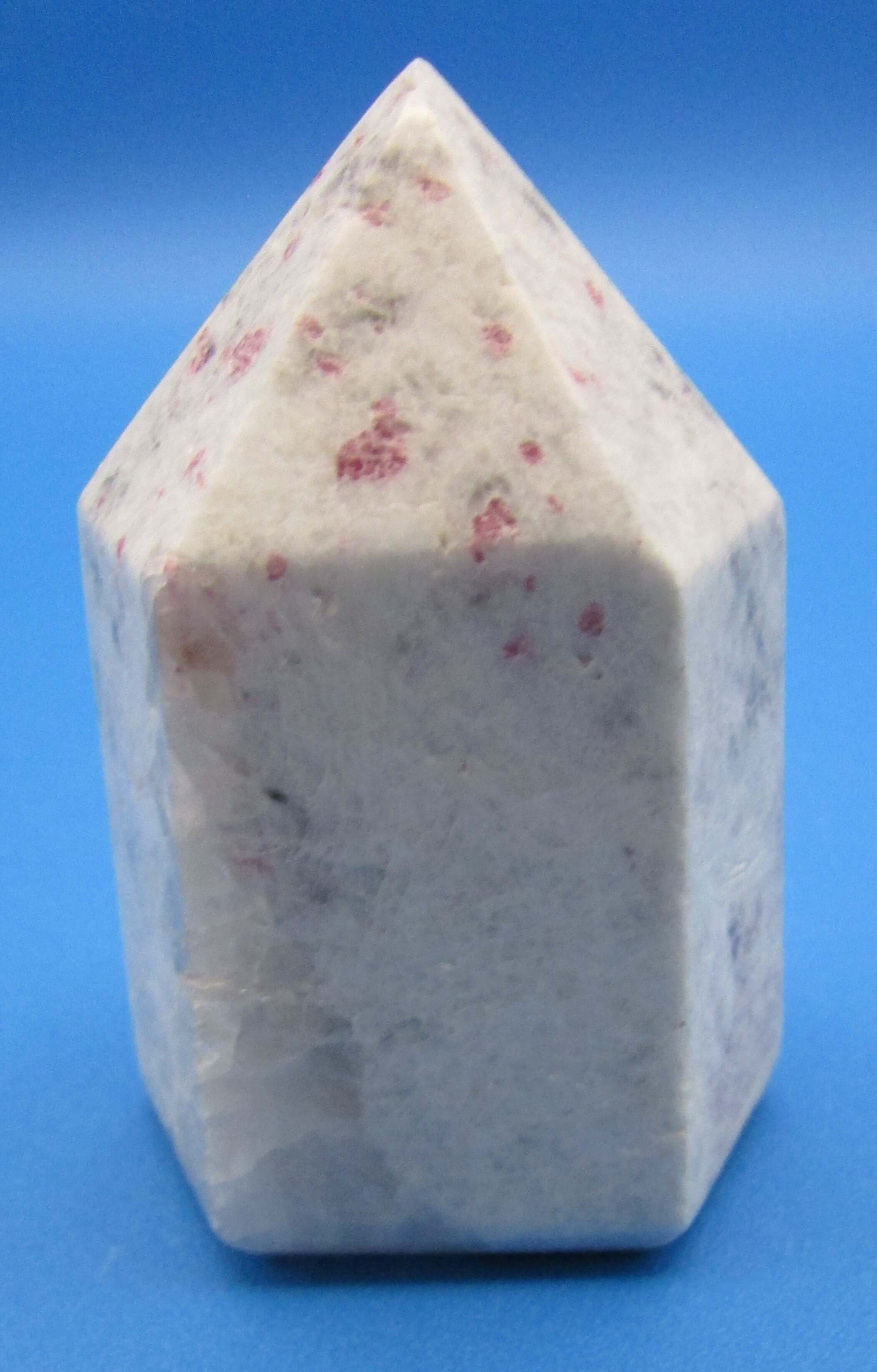 Pink Tourmaline in Quartz Matrix Obelisk (Rubellite) – Self‑Love, Divine Feminine & Sacred Heart Activation