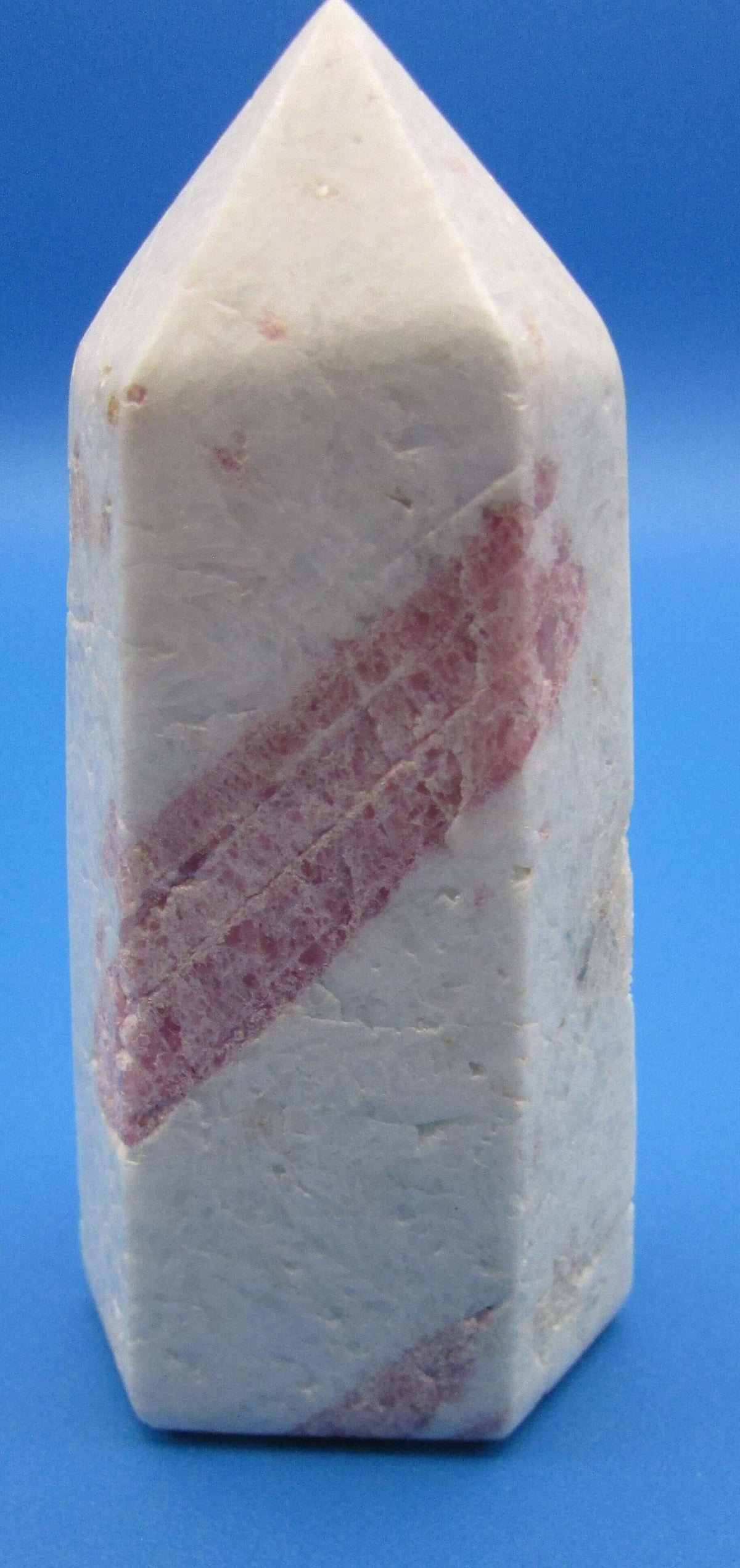 Pink Tourmaline Quartz Matrix Obelisk – Self‑Love, Divine Feminine, Aura Repair [BR154]