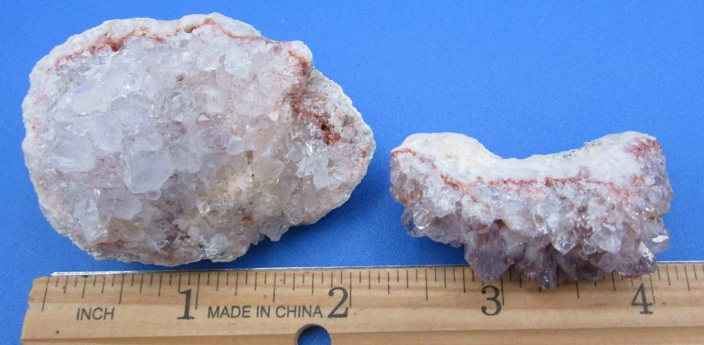 Amethyst Flowers Crystal Set (BR570)