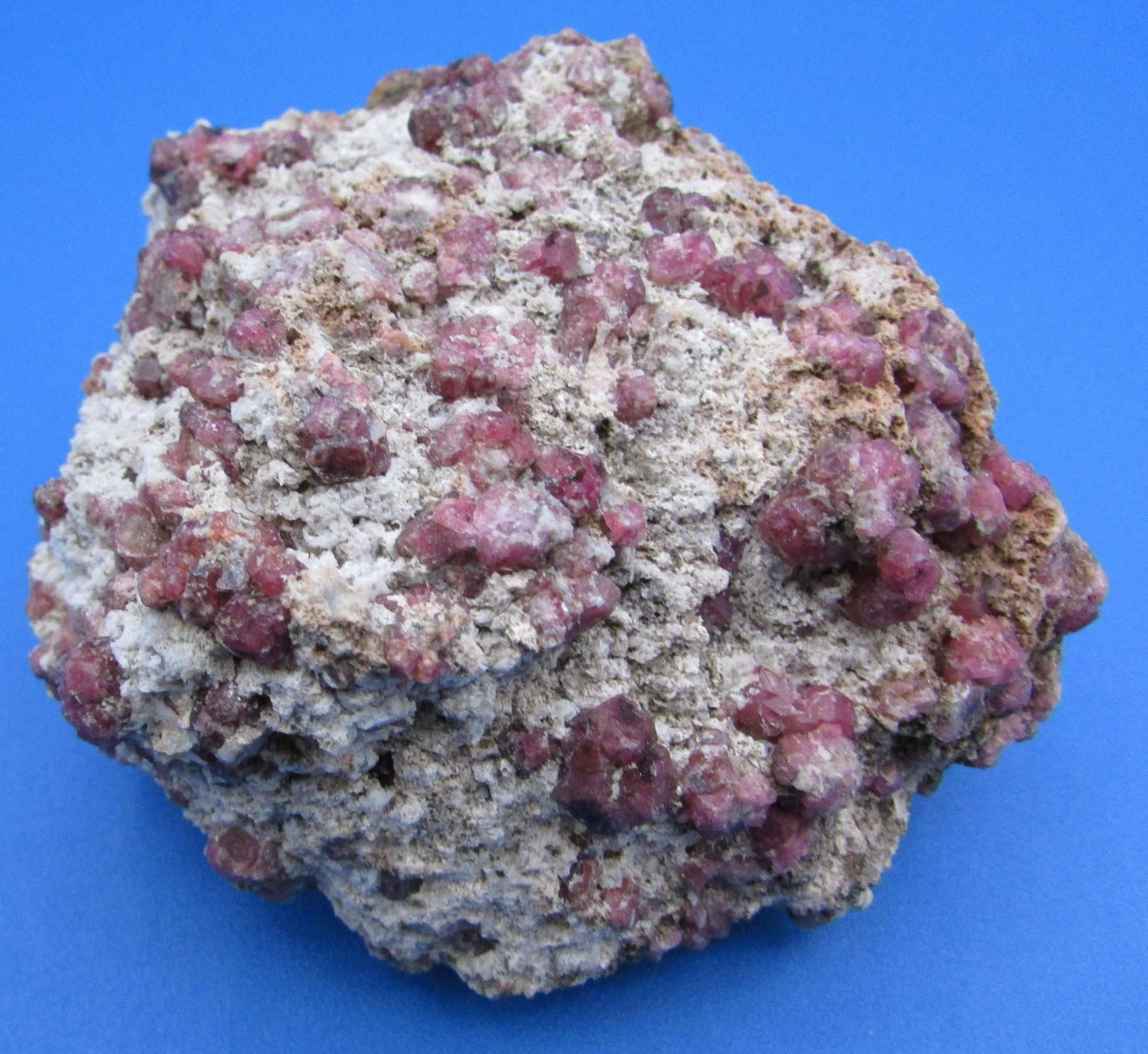 Almandine Pink Garnet in Granite - Love & Protection Crystal