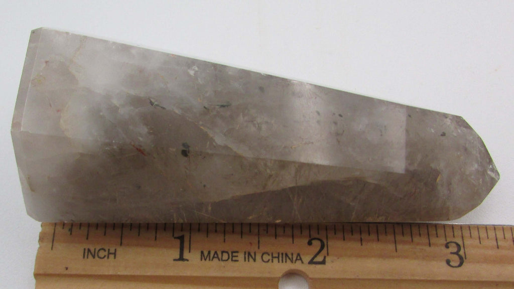 Rutilated Smoky Quartz Obelisk – Grounding, Chakra Balance, Manifestation, Life Purpose [BR351]