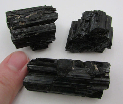 Natural Black Tourmaline Set - Ultimate Stone of Protection