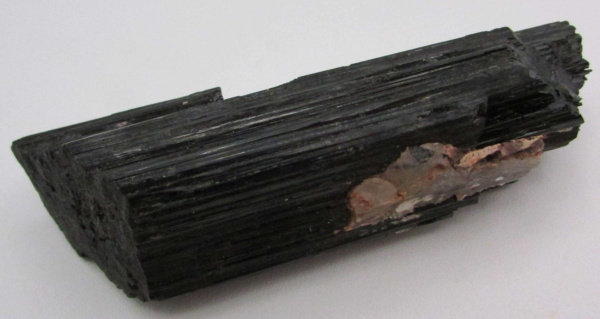 Black Tourmaline Crystal – Ultimate Protection, Grounding, EMF Shield [BR416]