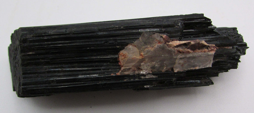 Black Tourmaline Crystal – Ultimate Protection, Grounding, EMF Shield [BR416]