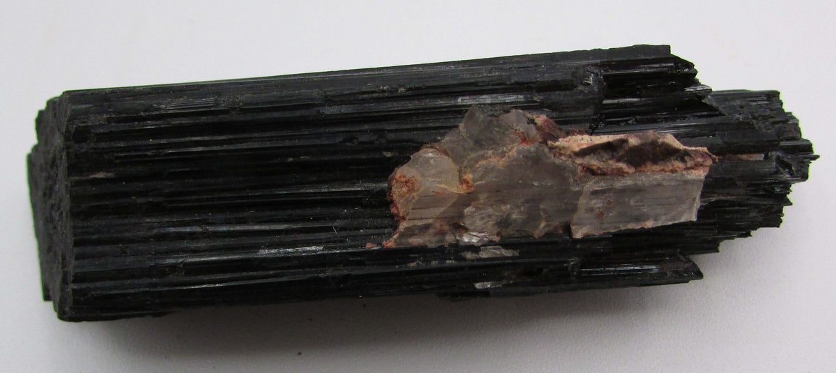 Black Tourmaline Crystal – Ultimate Protection, Grounding, EMF Shield [BR416]