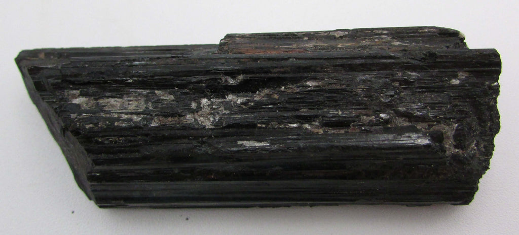 Black Tourmaline Crystal – Ultimate Protection, Grounding, EMF Shield [BR422]