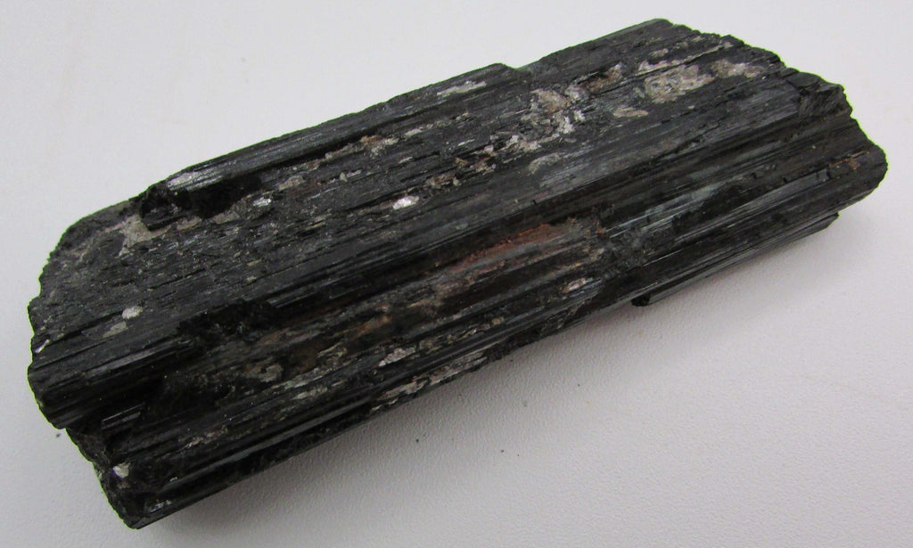 Black Tourmaline Crystal – Ultimate Protection, Grounding, EMF Shield [BR422]
