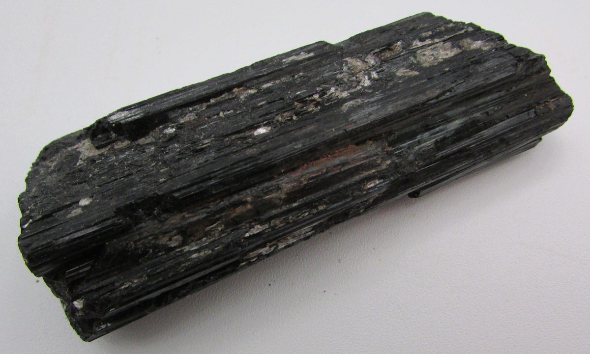 Black Tourmaline Crystal – Ultimate Protection, Grounding, EMF Shield [BR422]
