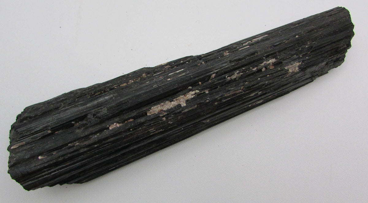 Black Tourmaline Crystal – Ultimate Protection, Grounding, EMF Shield [BR429]