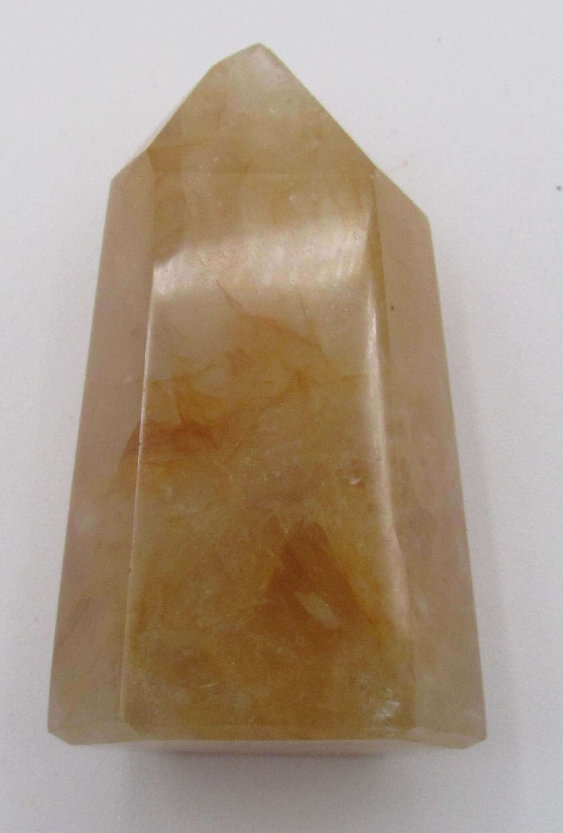 Golden Healer Quartz Obelisk (Madagascar) – Positive Transformation, Confidence & Energy Alignment