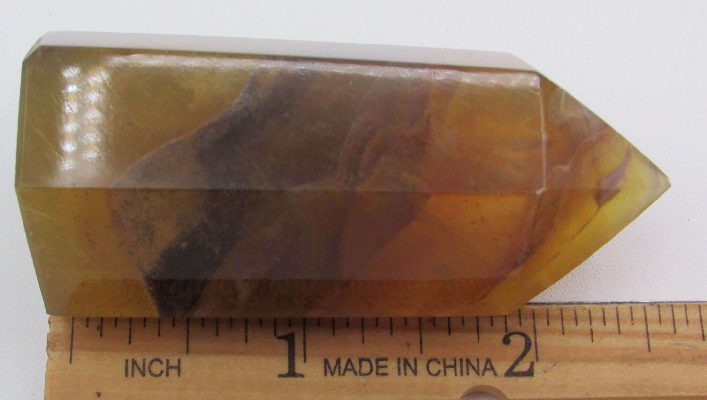 Yellow Fluorite Obelisk (FTM299) Crystals