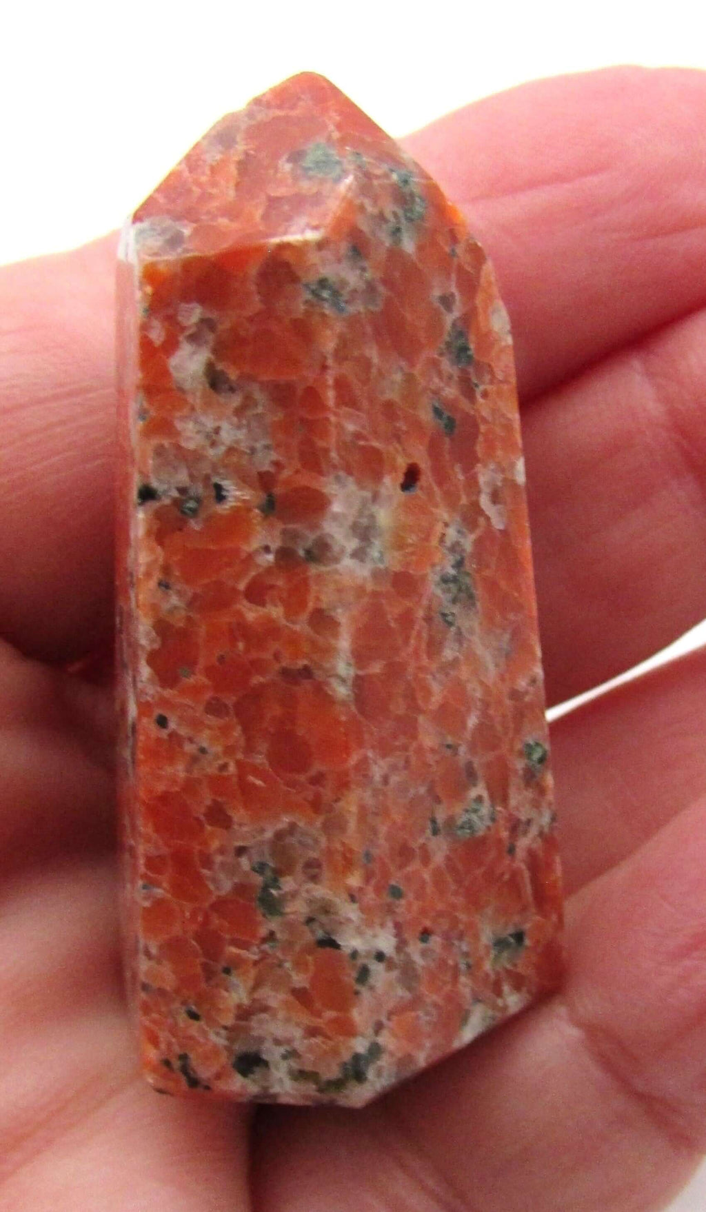 Orchid Calcite Obelisk – Promise, Protection & Creative Manifestation