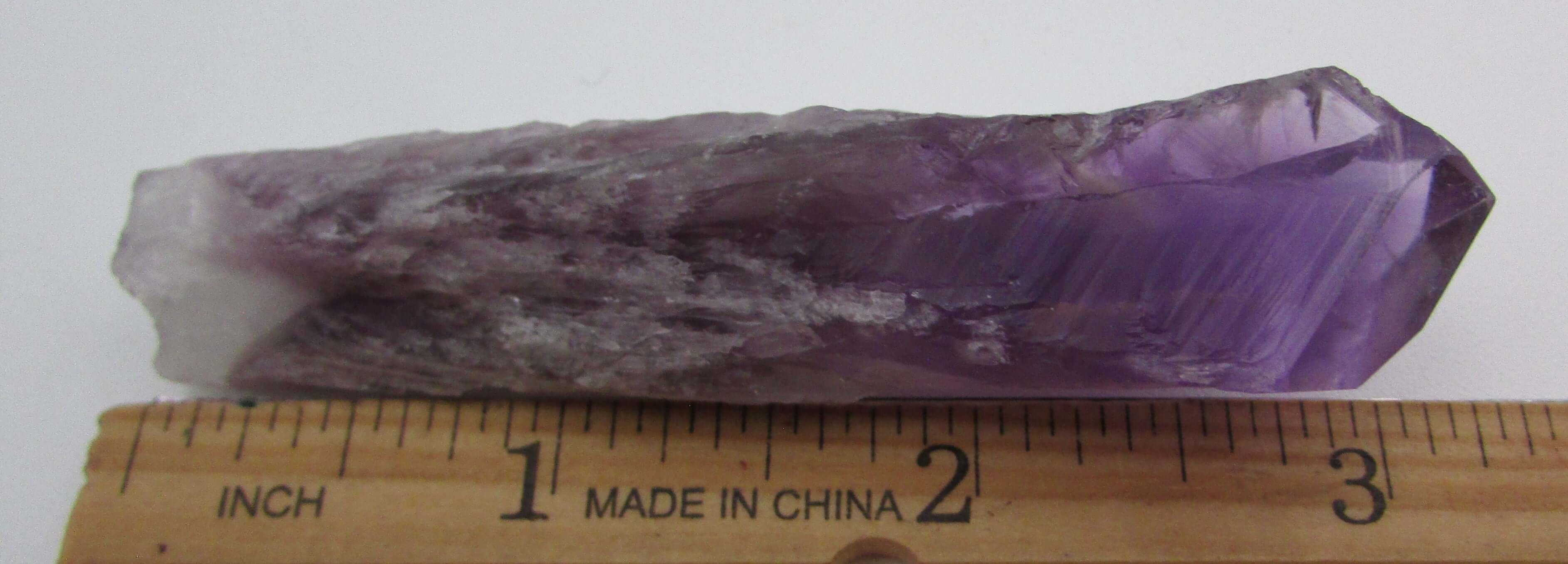 Bahia Amethyst Scepter – Soul Stone for Manifestation, Angelic Connection & Violet Flame Healing | Elestial Dragon’s Tooth