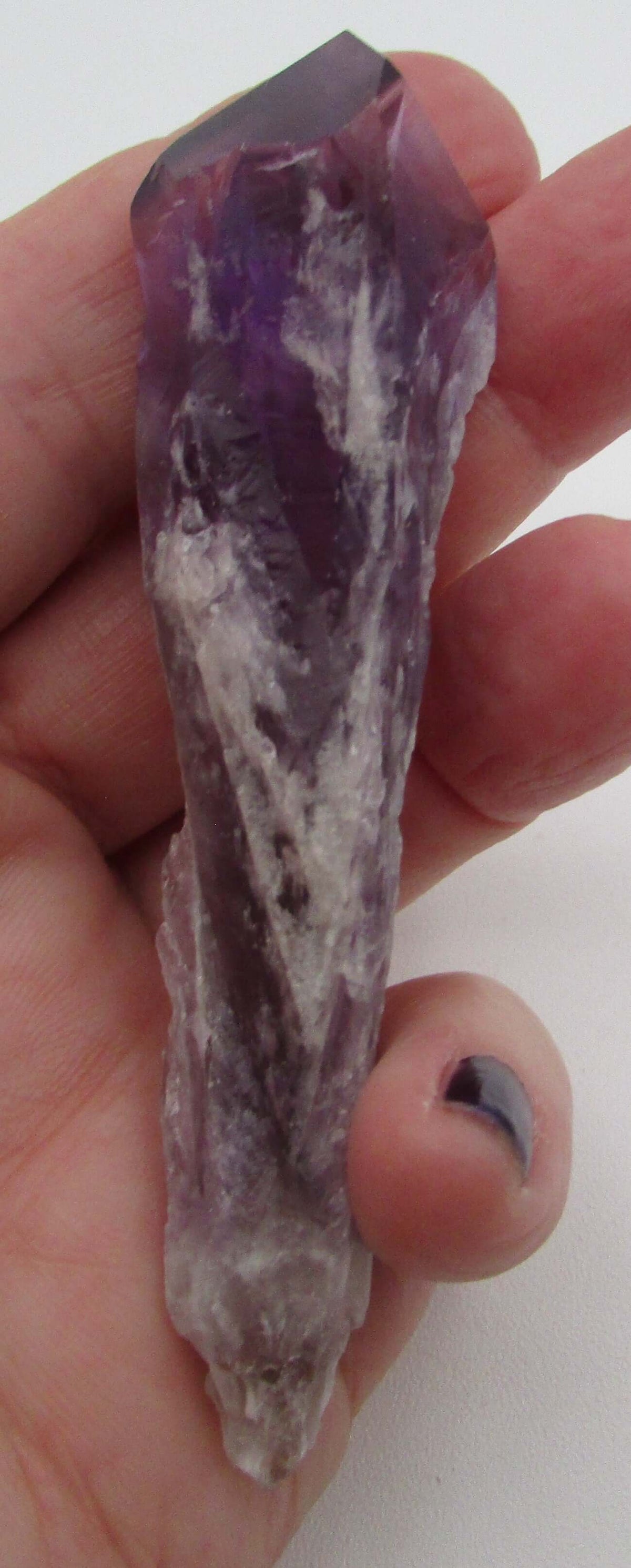 Bahia Amethyst – Soul Stone for Manifestation, Angelic Connection, Violet Flame Crystal [FTM231]