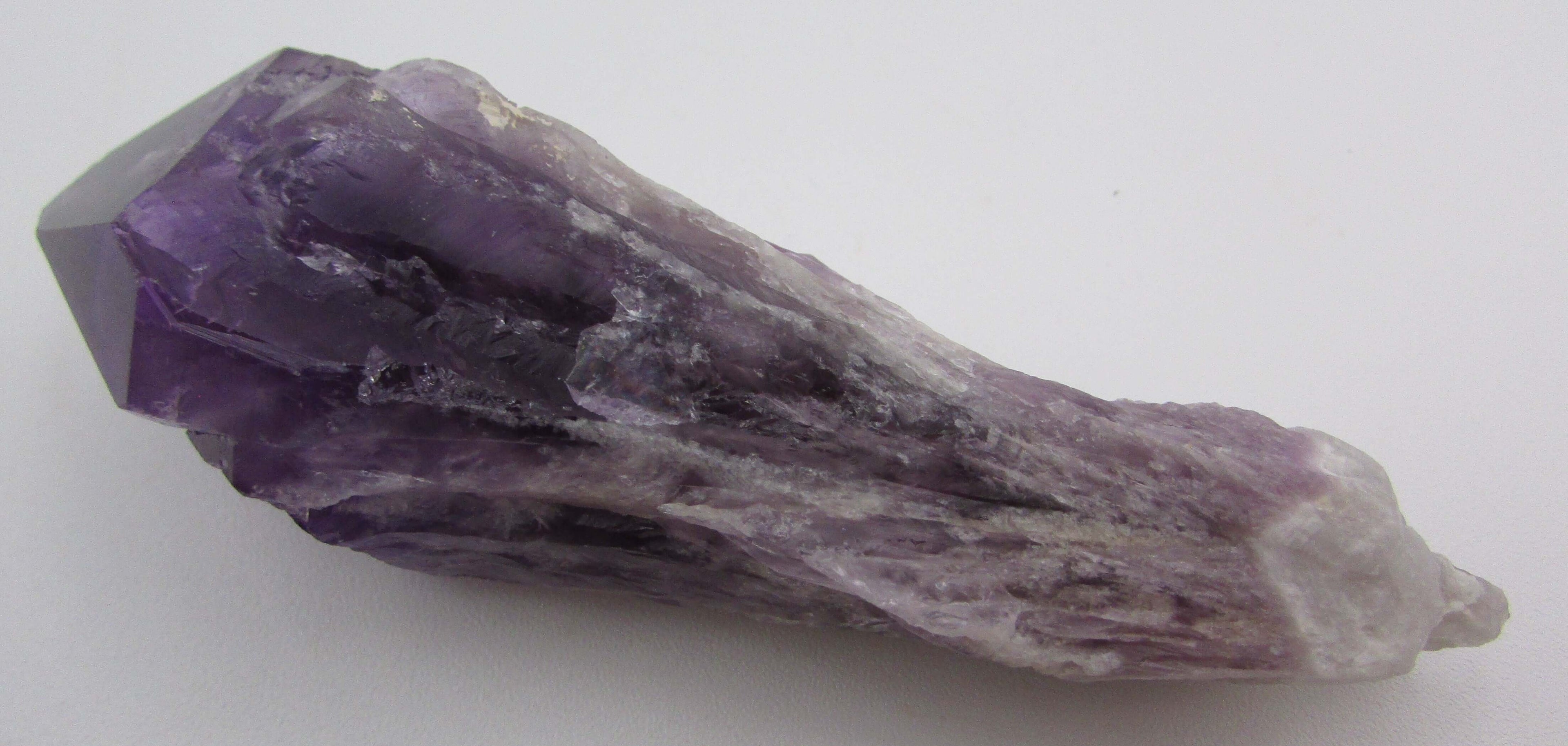 Bahia Amethyst Scepter – Soul Stone for Manifestation, Angelic Connection & Violet Flame Healing | Elestial Dragon’s Tooth