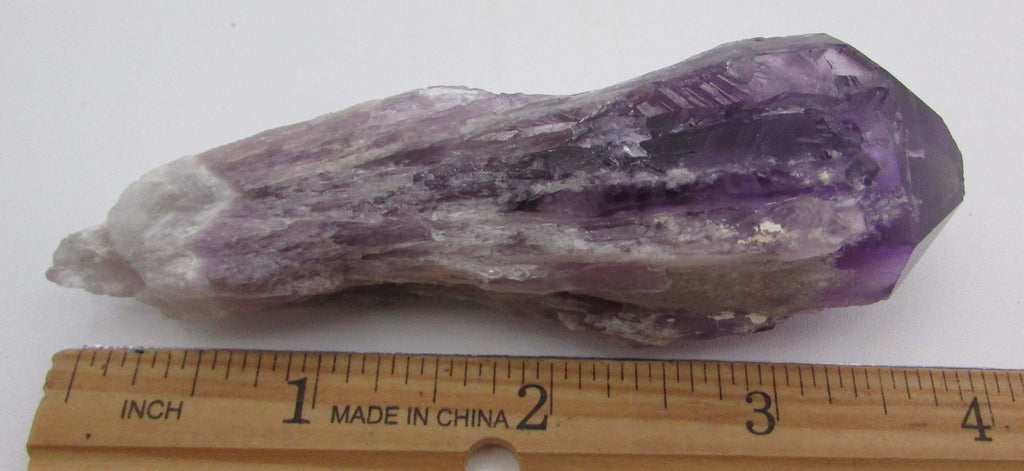 Bahia Amethyst Scepter – Soul Stone for Manifestation, Angelic Connection & Violet Flame Healing | Elestial Dragon’s Tooth