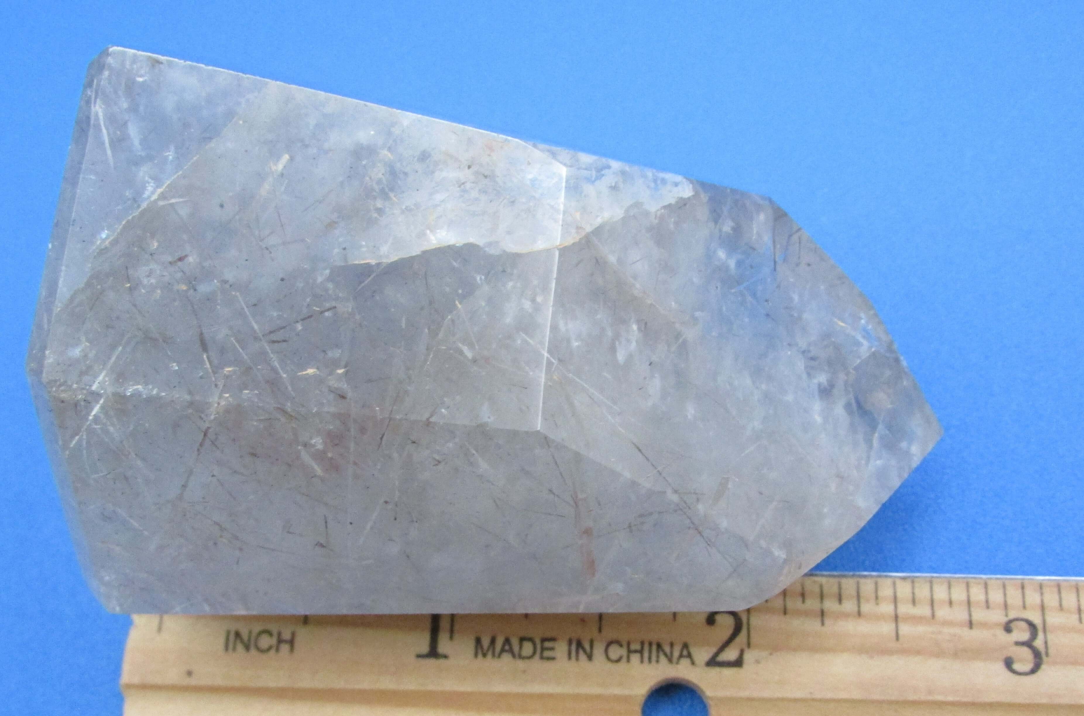 Rutilated Clear Quartz Obelisk – Life‑Purpose Clarity, Manifestation, Dreams [BR343]