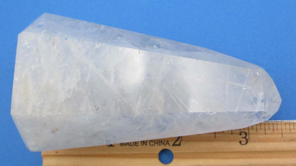 Rutilated Clear Quartz Obelisk – Life‑Purpose Clarity, Manifestation, Dreams [BR347]