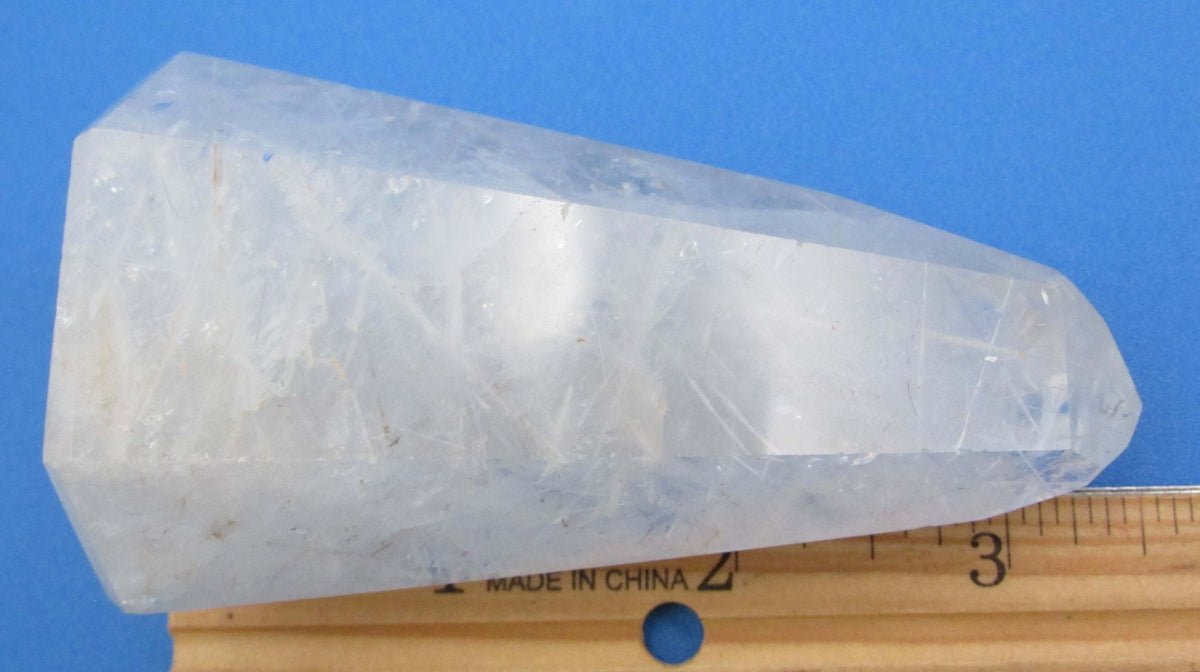 Rutilated Clear Quartz Obelisk – Life‑Purpose Clarity, Manifestation, Dreams [BR347]