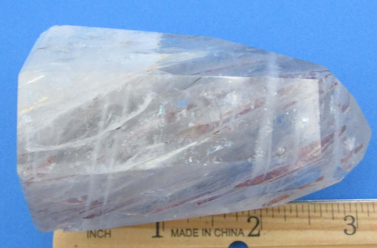 Rutilated Clear Quartz Obelisk – Life‑Purpose Clarity, Manifestation, Dreams [BR349]