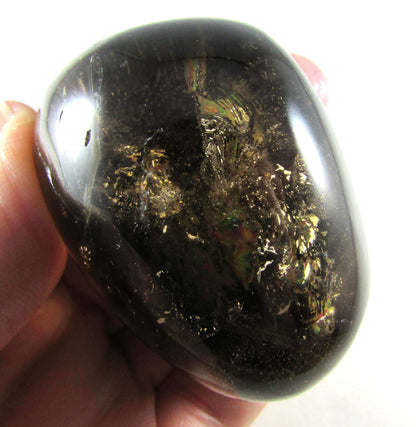 Smoky Quartz Palmstone (MM16)