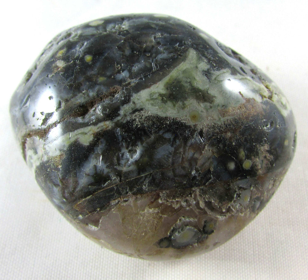Ocean Jasper Palmstone – Joy, Emotional Healing & Atlantean Wisdom