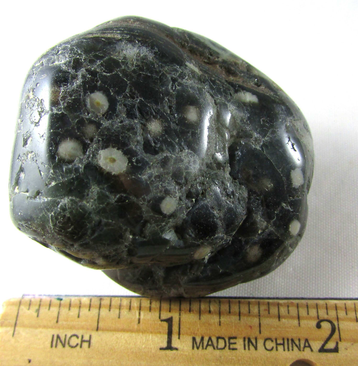 Ocean Jasper Palmstone – Joy, Emotional Healing & Atlantean Wisdom