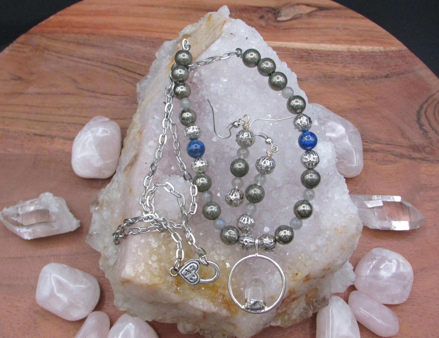 Necklace & Earrings Set: Prosperity and Abundance