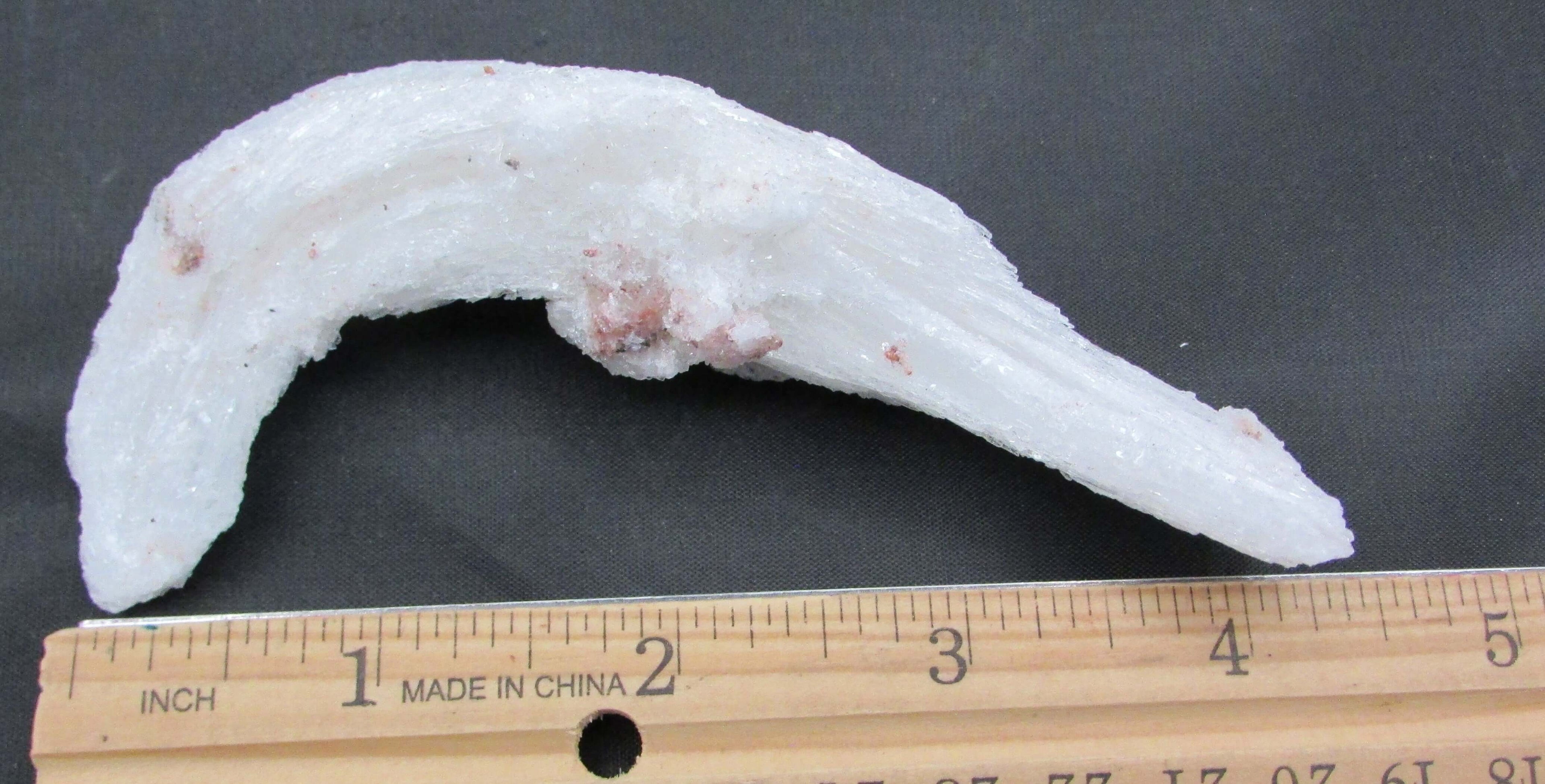 Ram's Horn Selenite - Stone of Spiritual Activation, Mental Clarity [GM111]