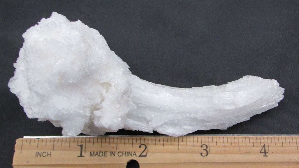 Ram's Horn Selenite - Stone of Spiritual Activation, Mental Clarity [GM113]