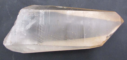 Golden Citrine Window Generator Lemurian Quartz Crystal