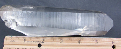 Pink “Rainbow” Generator Lemurian Quartz Crystal
