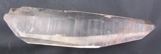 Smoky Window Generator Lemurian Quartz Crystal