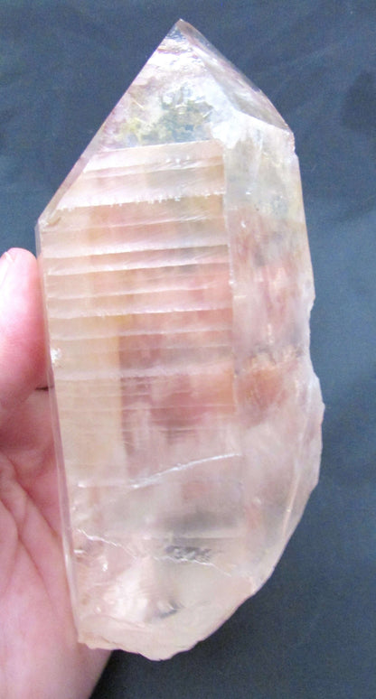 Pink Isis Phantom Channeler Starbrary Lemurian Quartz Crystal