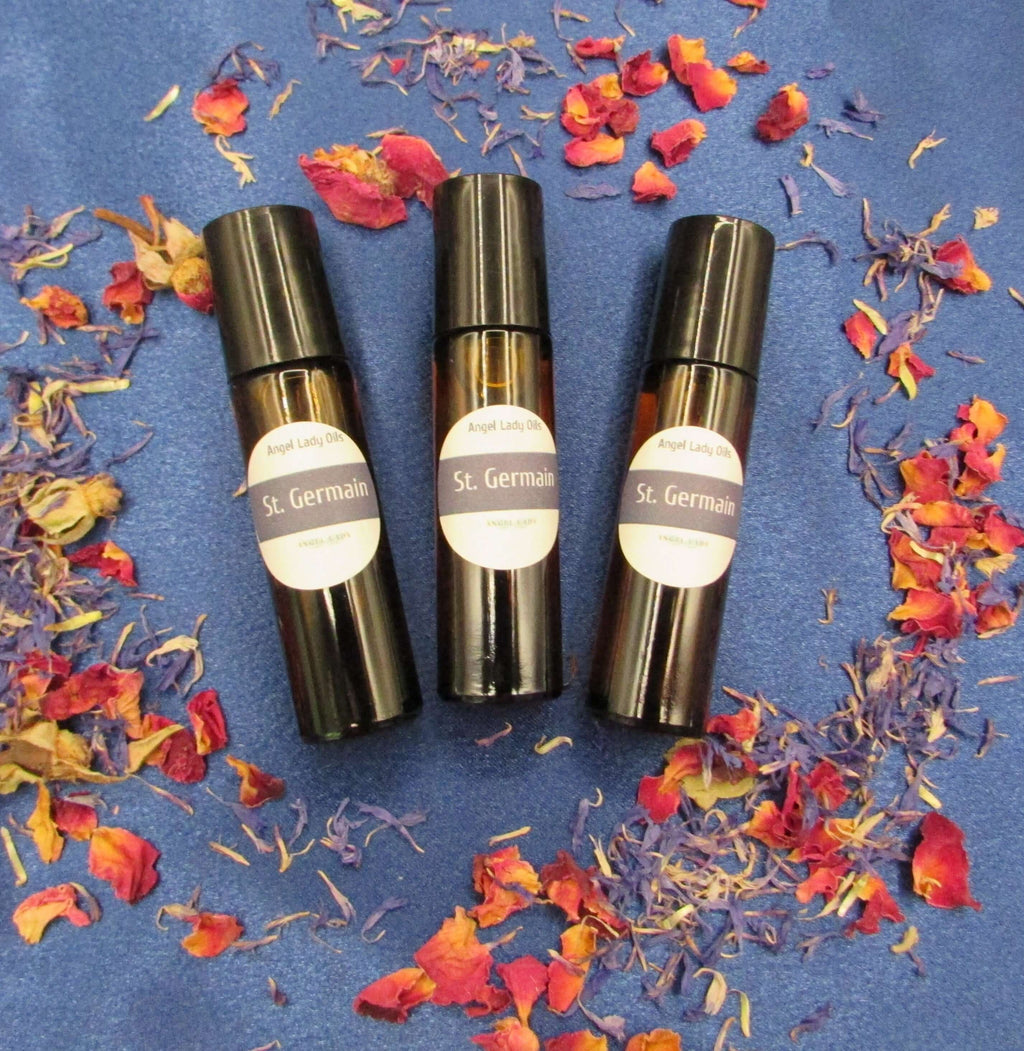 St. Germain Essential Oil Roll-On – Violet Flame Alchemy & Manifestation