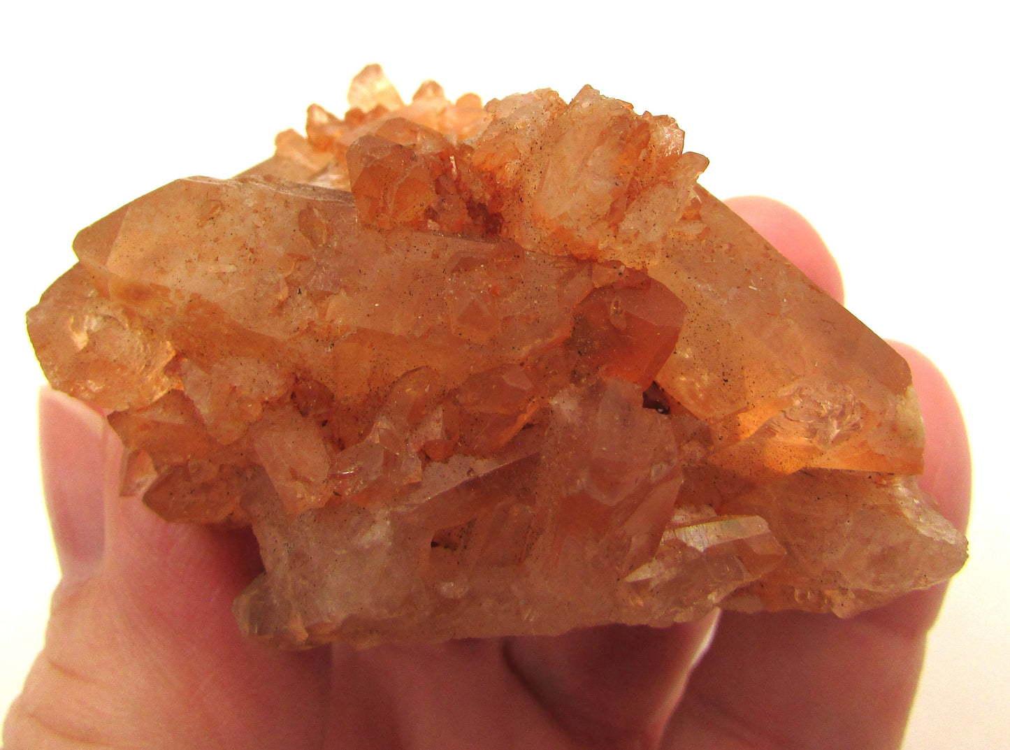 Tangerine Quartz (Brazil) – Creativity, Passion & Emotional Healing