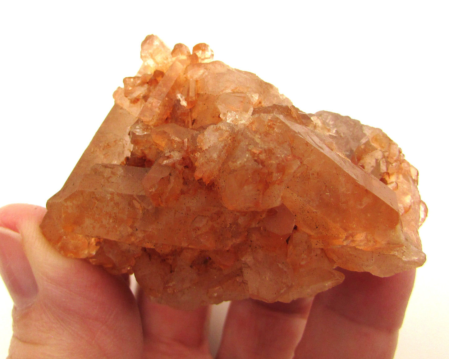 Tangerine Quartz (Brazil) – Creativity, Passion & Emotional Healing