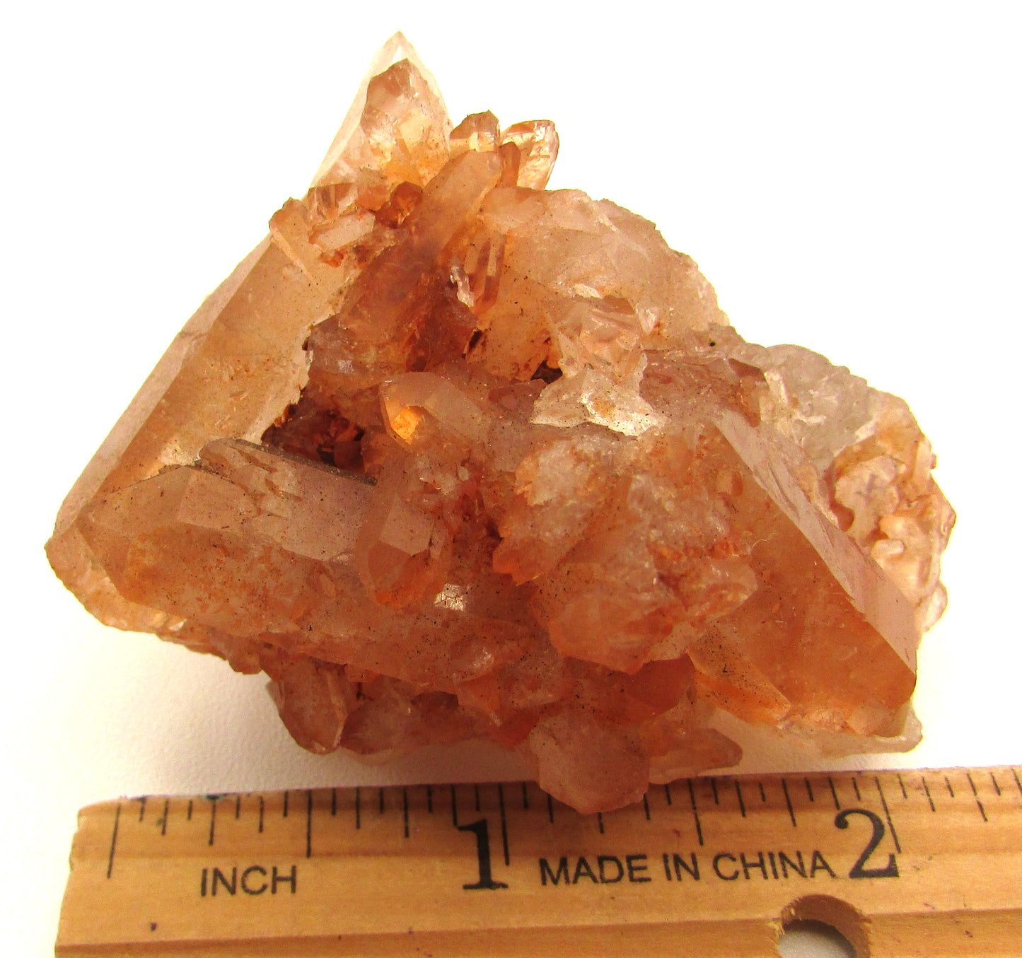 Tangerine Quartz (Brazil) – Creativity, Passion & Emotional Healing