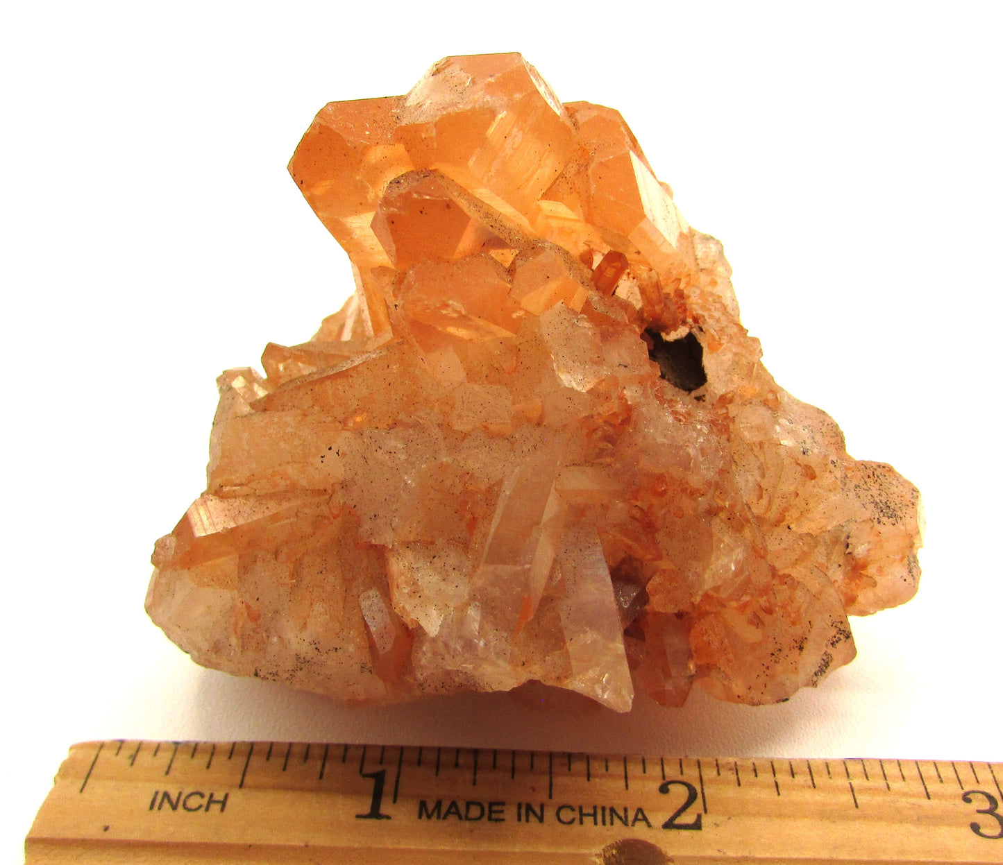 Tangerine Quartz (Brazil) – Creativity, Passion & Emotional Healing